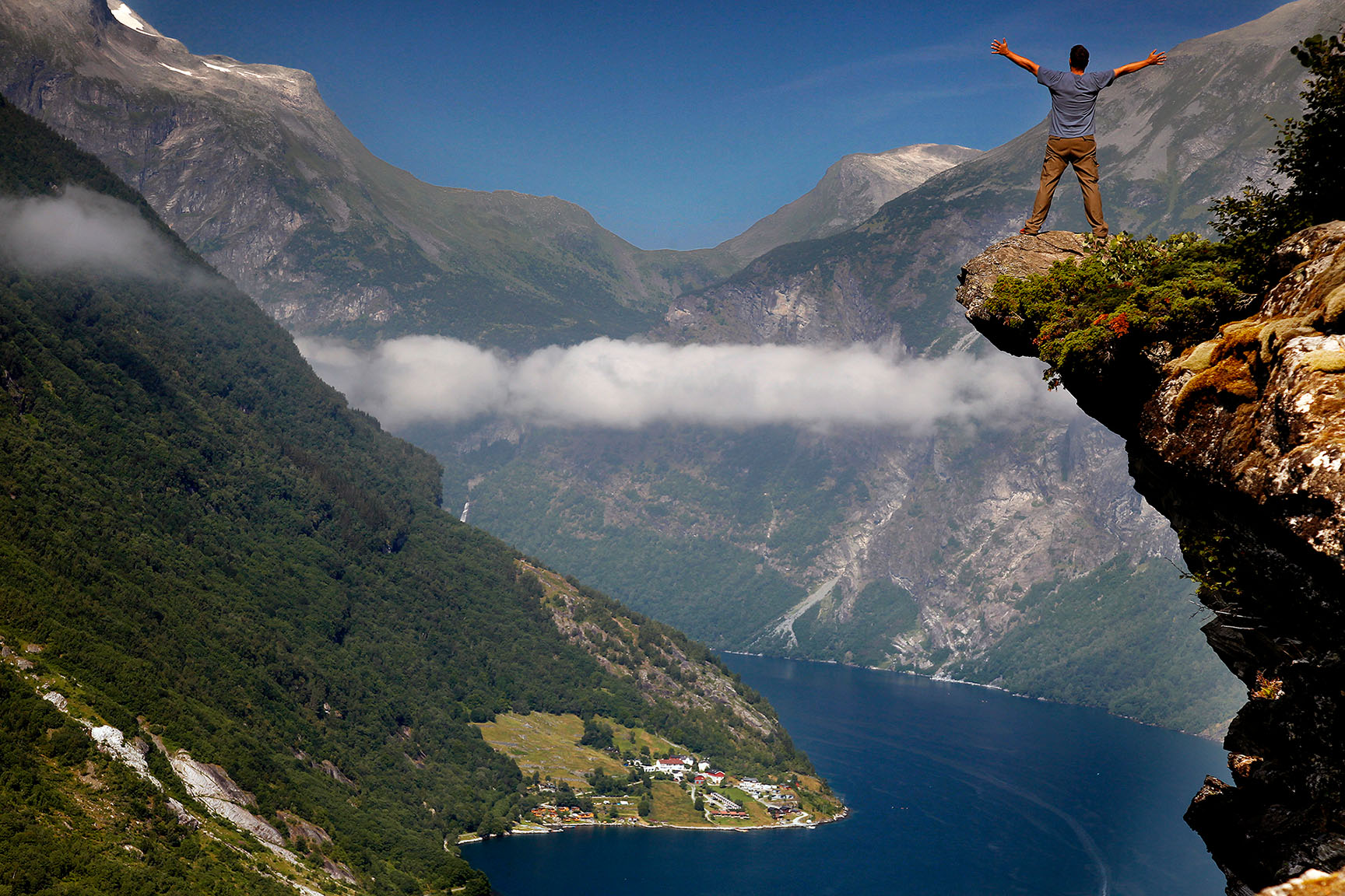 Pressebild Norwegen, Geiragerfjord,  Roland  Marske