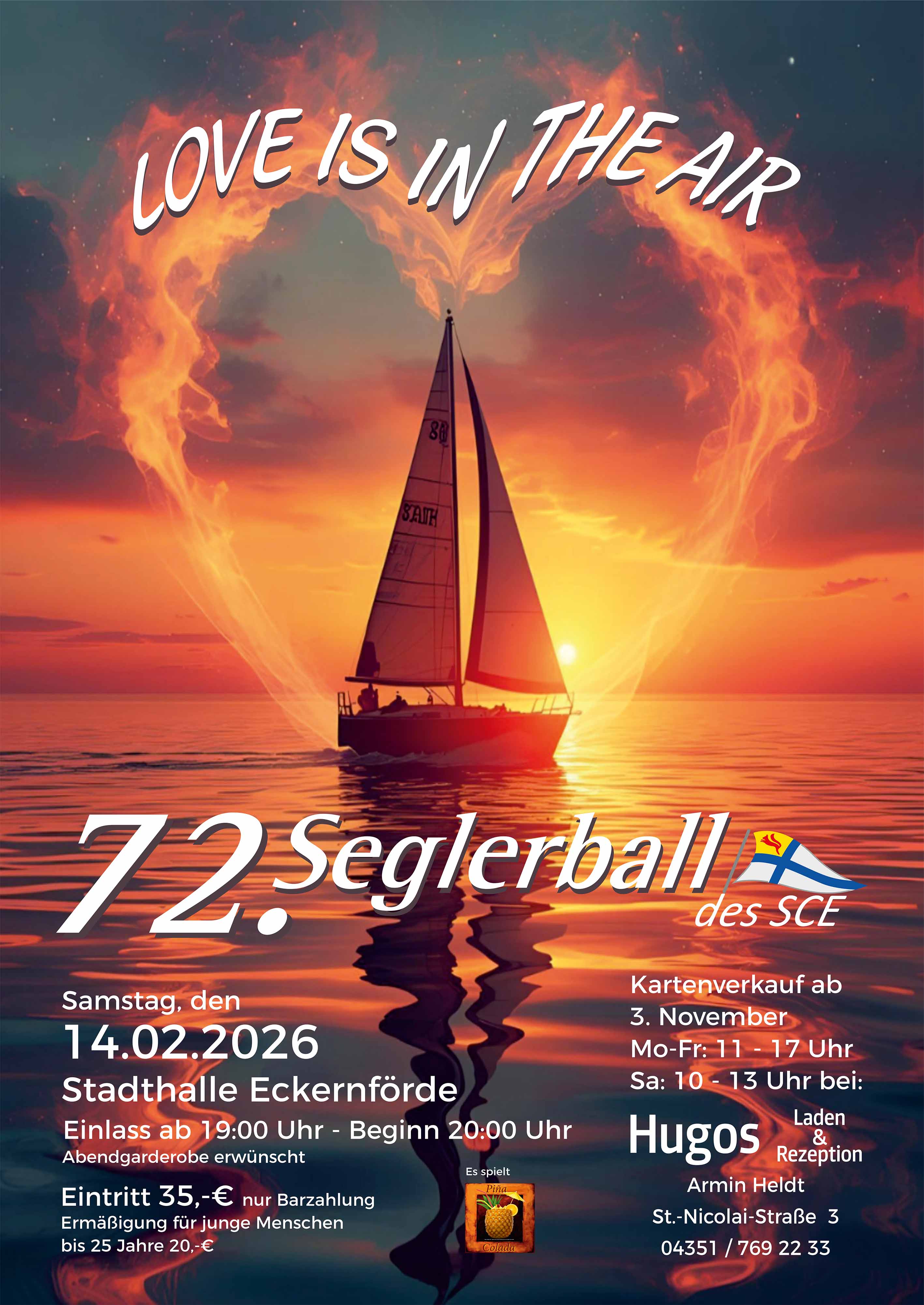 Seglerball Plakat A1